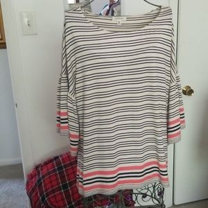 MAX STUDIO Striped Shirt Size XL